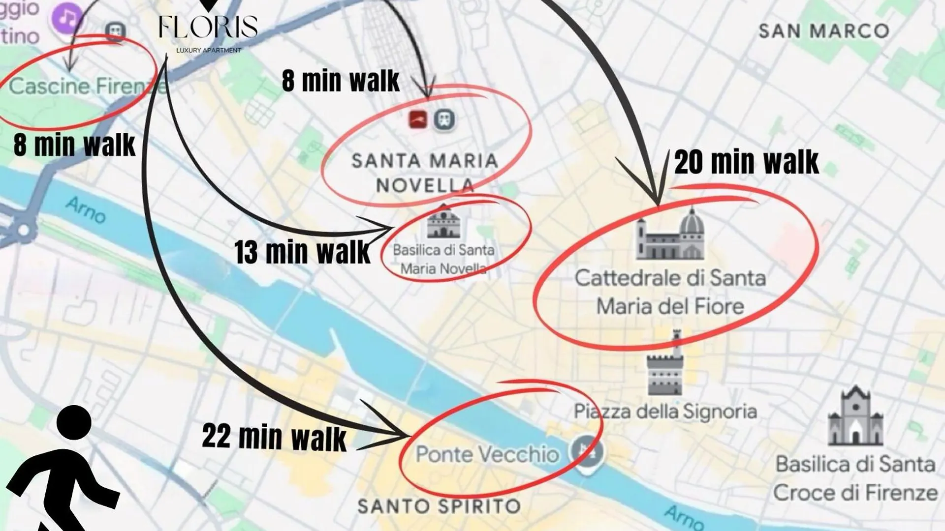 Floris Luxury Apartment New Florence 0*,  Italy
